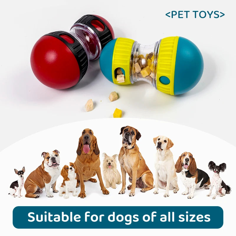 1PC Rotating Rolling Dog Slow Eating Toy Adjustable Leaking Food Dog Boredom Educational Toy Makes Dog'S Intestine Healthier