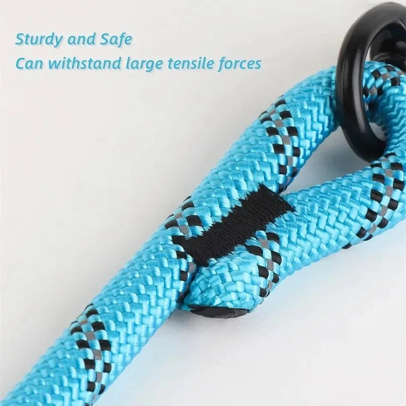 150Cm Strong Dog Leash Pet Leashes Reflective Leash for Big Small Medium Large Dog Leash Drag Pull Tow Golden Retriever