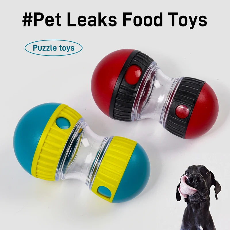 1PC Rotating Rolling Dog Slow Eating Toy Adjustable Leaking Food Dog Boredom Educational Toy Makes Dog'S Intestine Healthier