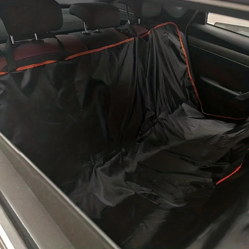Dog Car Seat Cover for Back Seat,Oxford Cloth Durable Scratchproof Dog Hammock,Pet Seat Cover Protector for Cars,Trucks and Suvs
