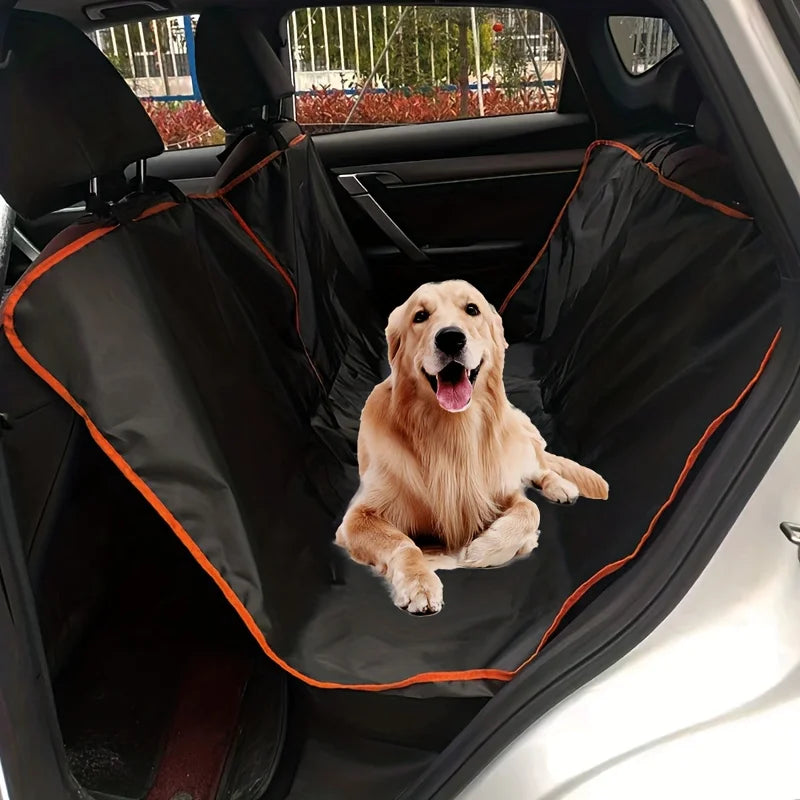 Dog Car Seat Cover for Back Seat,Oxford Cloth Durable Scratchproof Dog Hammock,Pet Seat Cover Protector for Cars,Trucks and Suvs
